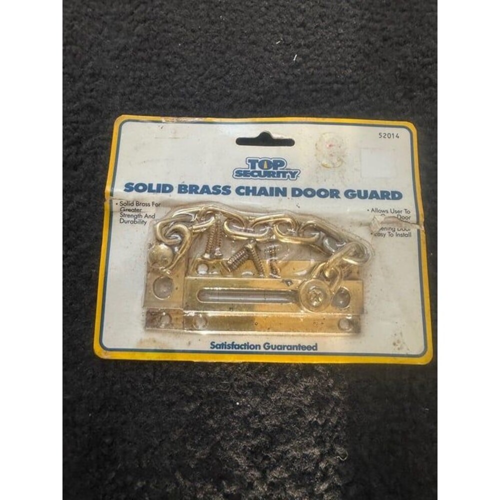 Solid Brass Chain Door Guard